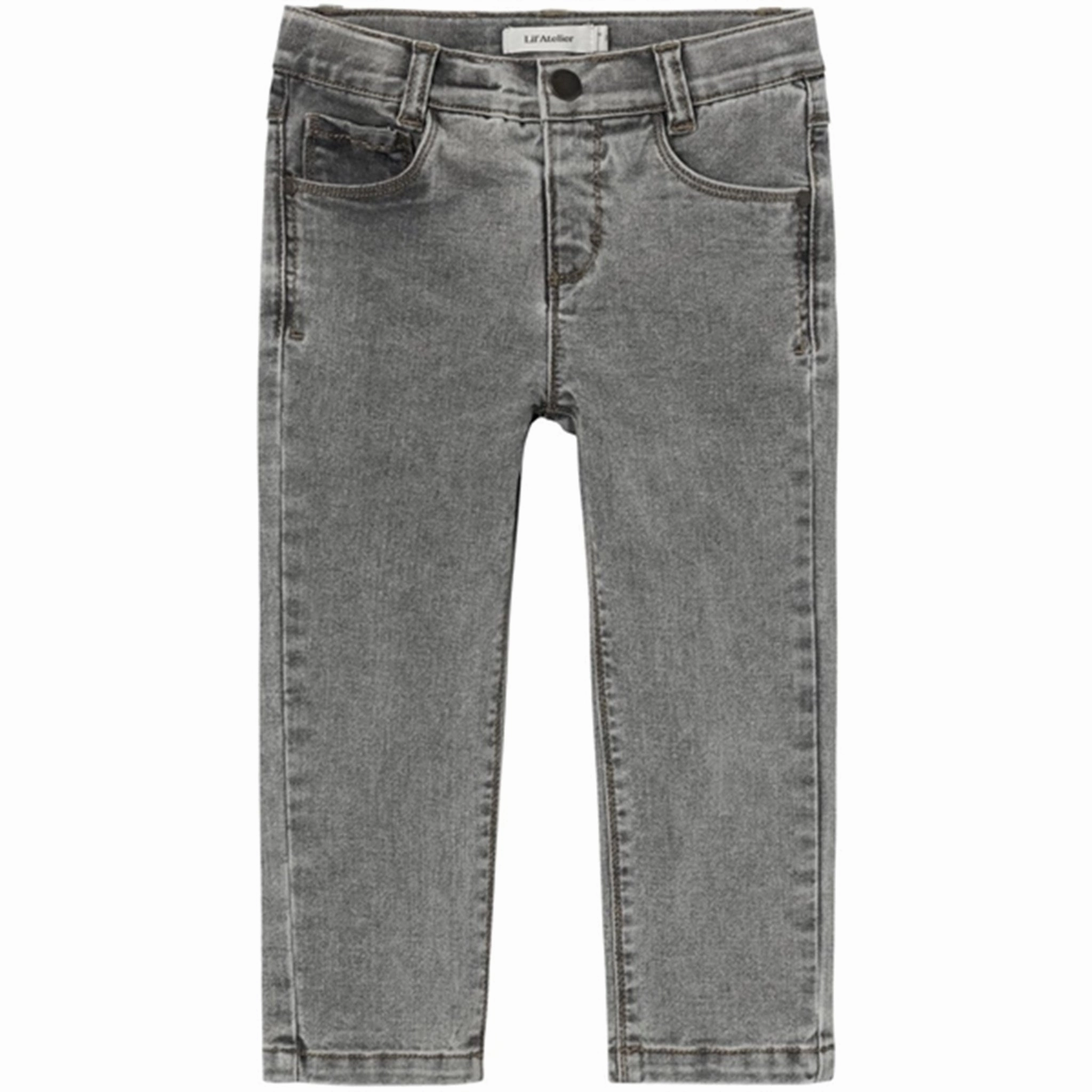 Lil'Atelier Light Grey Denim Ben Jeans Sunny Vibes Teen Outfit Summer Vibes Eco Friendly Dye Process