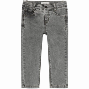 Lil'Atelier Light Grey Denim Ben Jeans Sunny Vibes Teen Outfit Summer Vibes Eco Friendly Dye Process