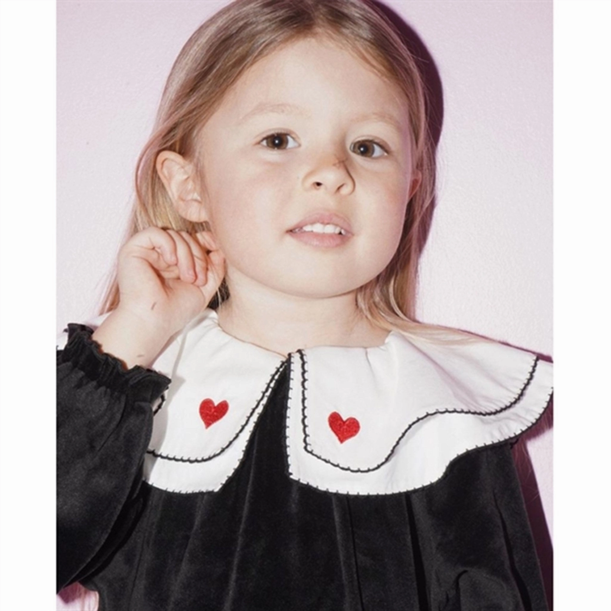 Konges Sl?jd Total Eclipse Festive Lucillie Dress Tasteful Detail Feather Light