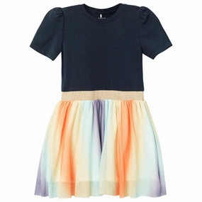 Travel-friendly Name it Dark Sapphire Josia Dress