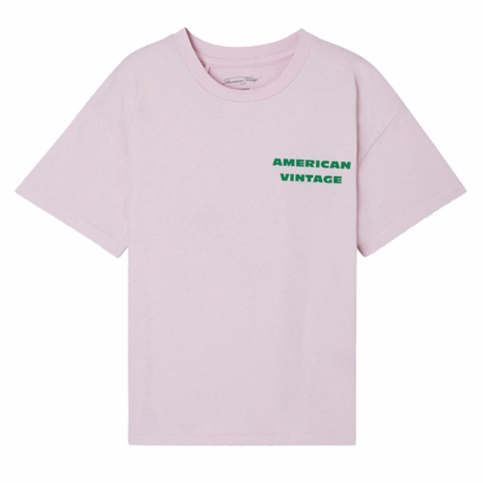 Relax Trend American Vintage T-shirt Fizvalley Guimauve Vintage