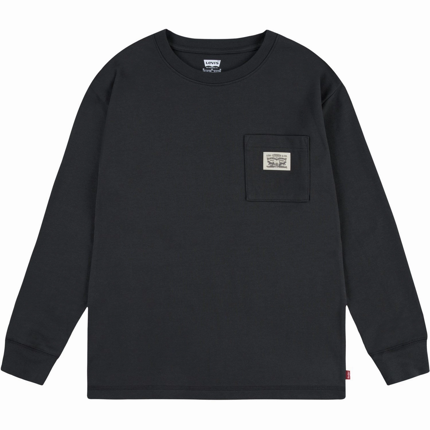 Levi's BLACK Organic Patch Pocket Tee Outerwear Companion