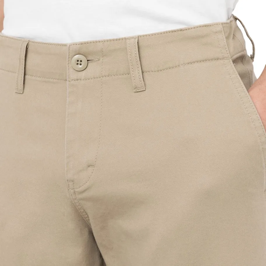 Dickies Pantalone casual da uomo Kerman DK121116KHK cachi DoubleLayeredKnees Abrasion Resistant Surface