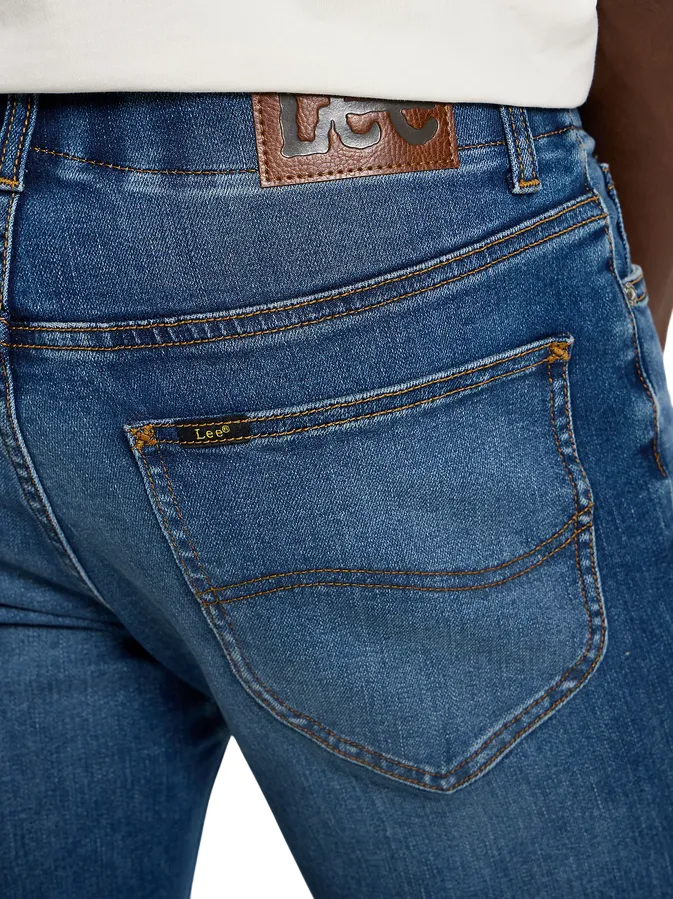 HypoallergenicFabric Abrasion resistant Lee pantalone jeans da uomo Extreme Motion Skinny Fit 112355842 Shipsouts blu inchiostro