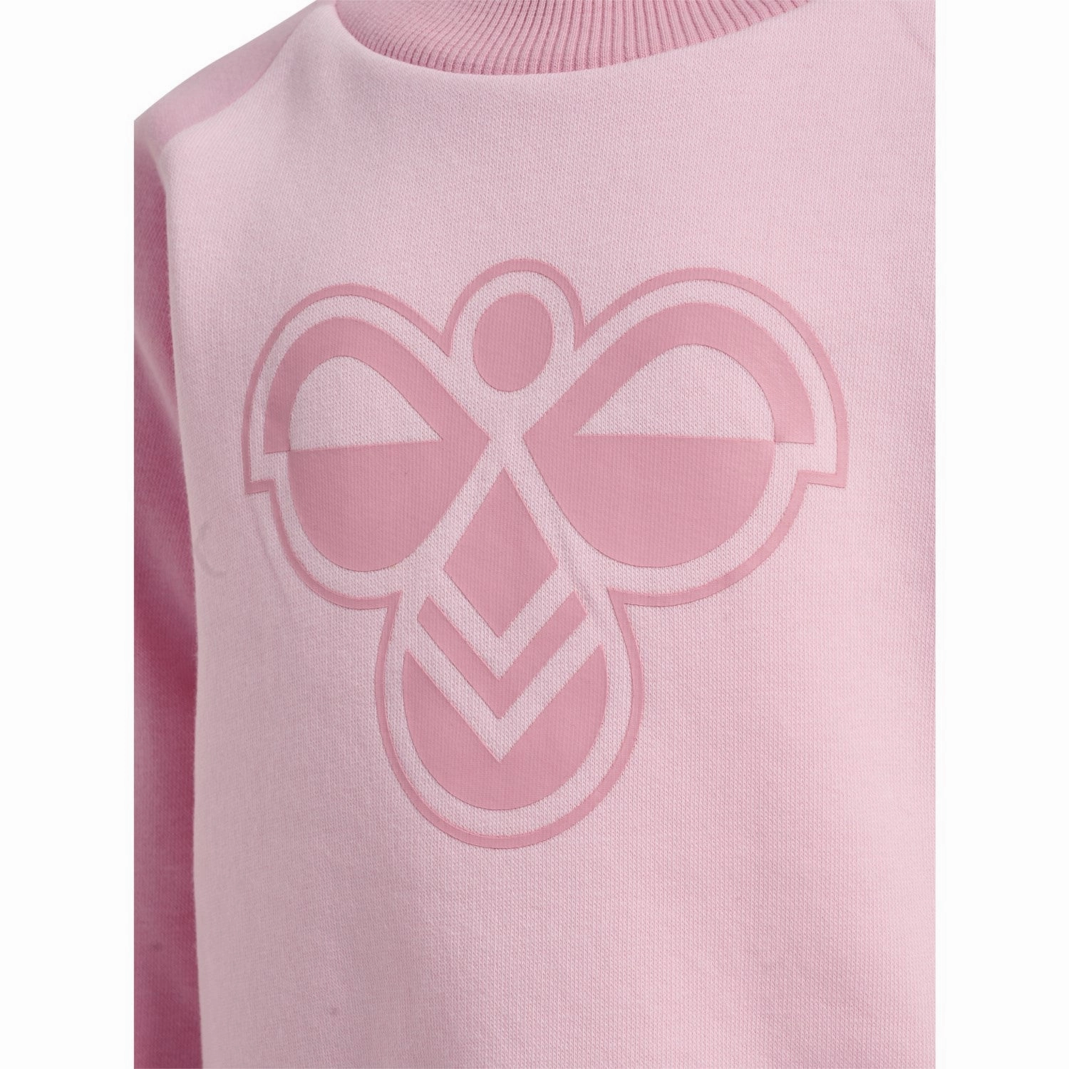 Hummel Pink Nectar Mini Reg Bumble Sweat Set designer venue Energy Boost