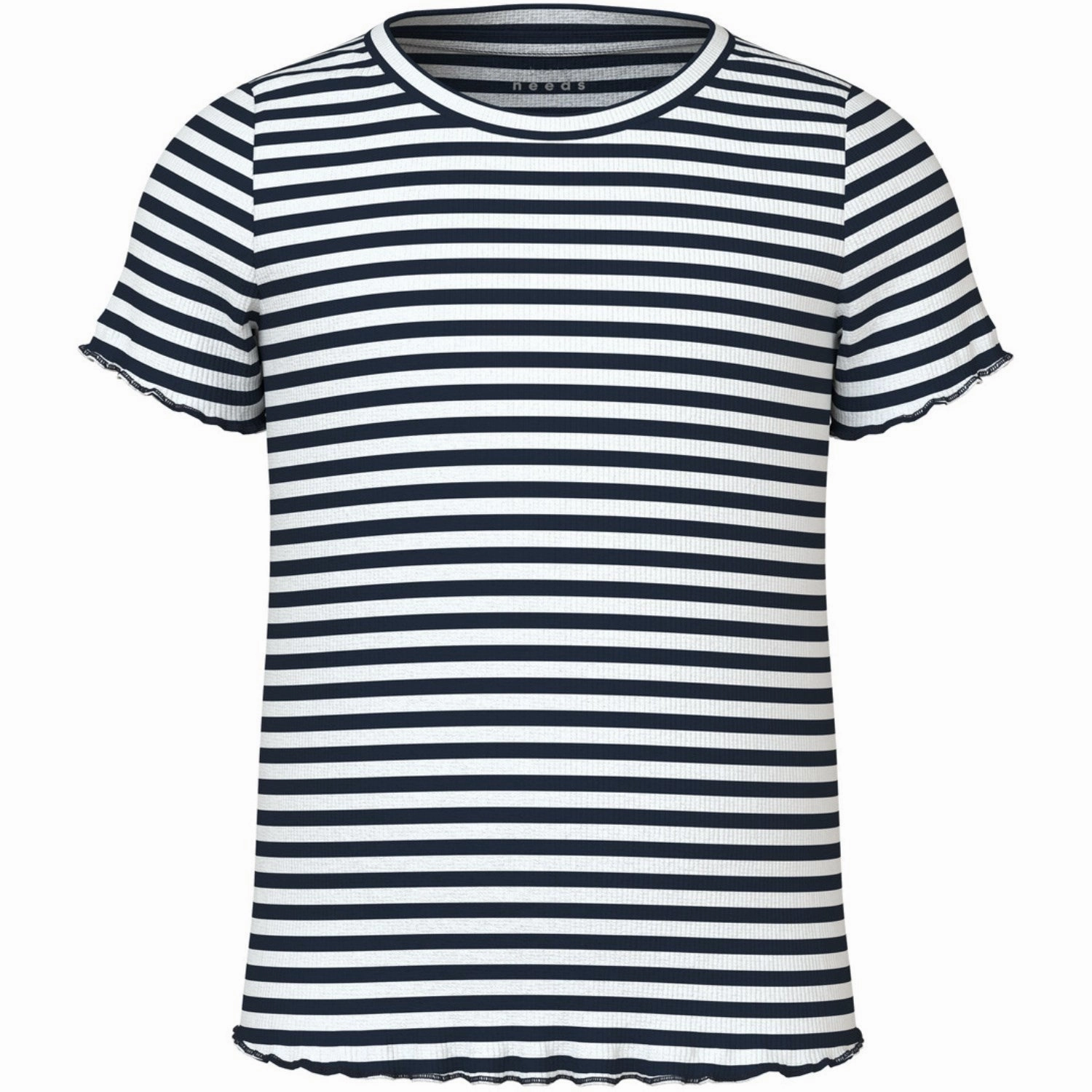 Stretchable Armholes Classic Wear Name It Dark Sapphire Vemma Aop Slim T-Shirt