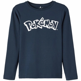 Lightweight Material Classic Look Name it Dark Sapphire Natalo Pokemon Blouse
