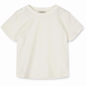 Collared Liewood Apia T-shirt Crisp White