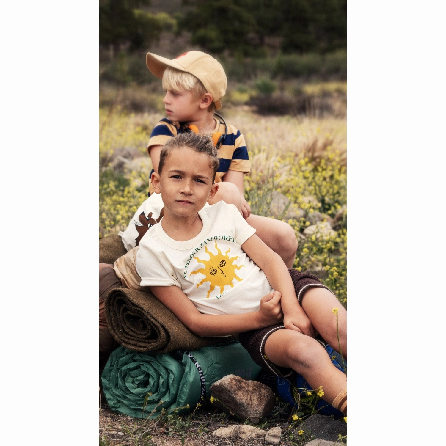 Urban Fashion Long Lasting Color Mini Rodini Offwhite Sun Sp Ss Tee