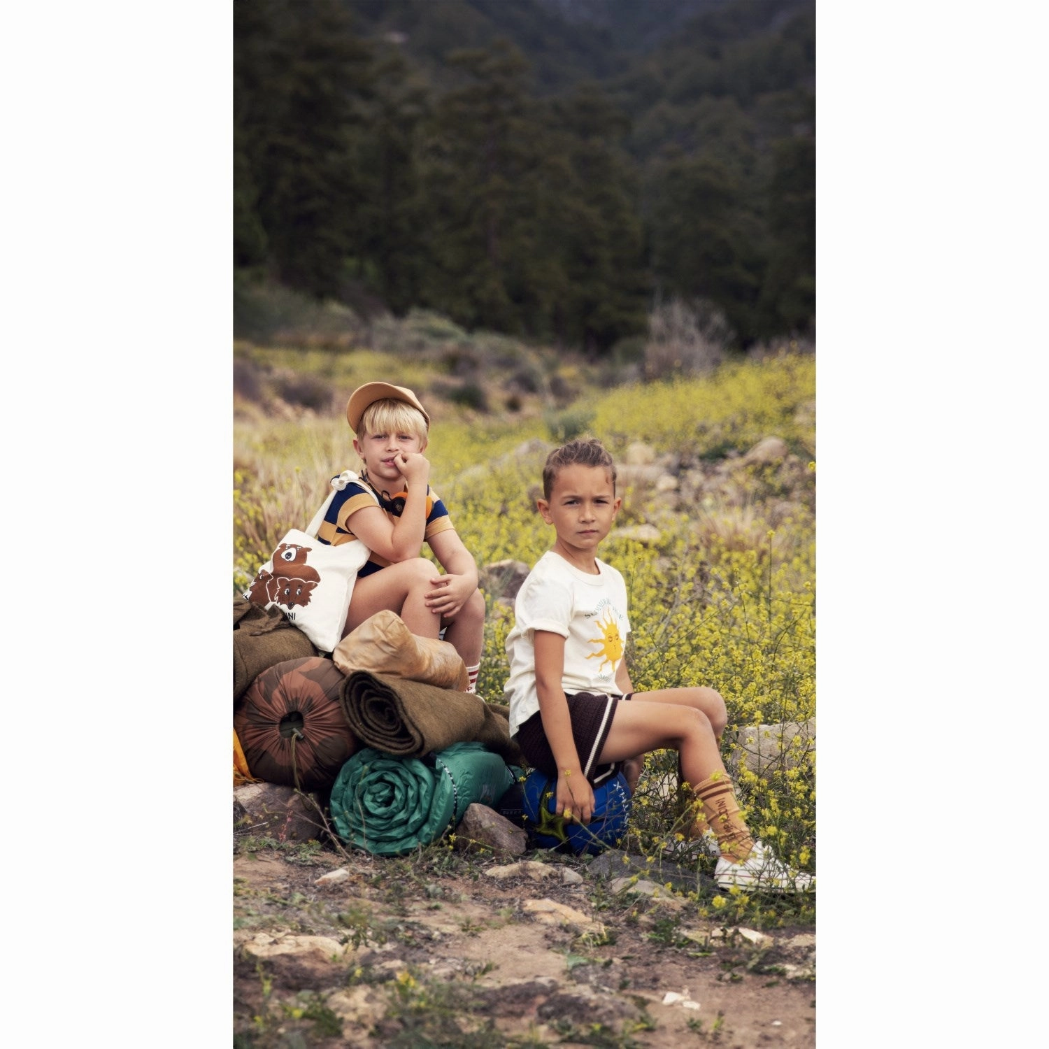 Comfy Essentials Wear Sleek And Stylish Mini Rodini Offwhite Sun Sp Ss Tee