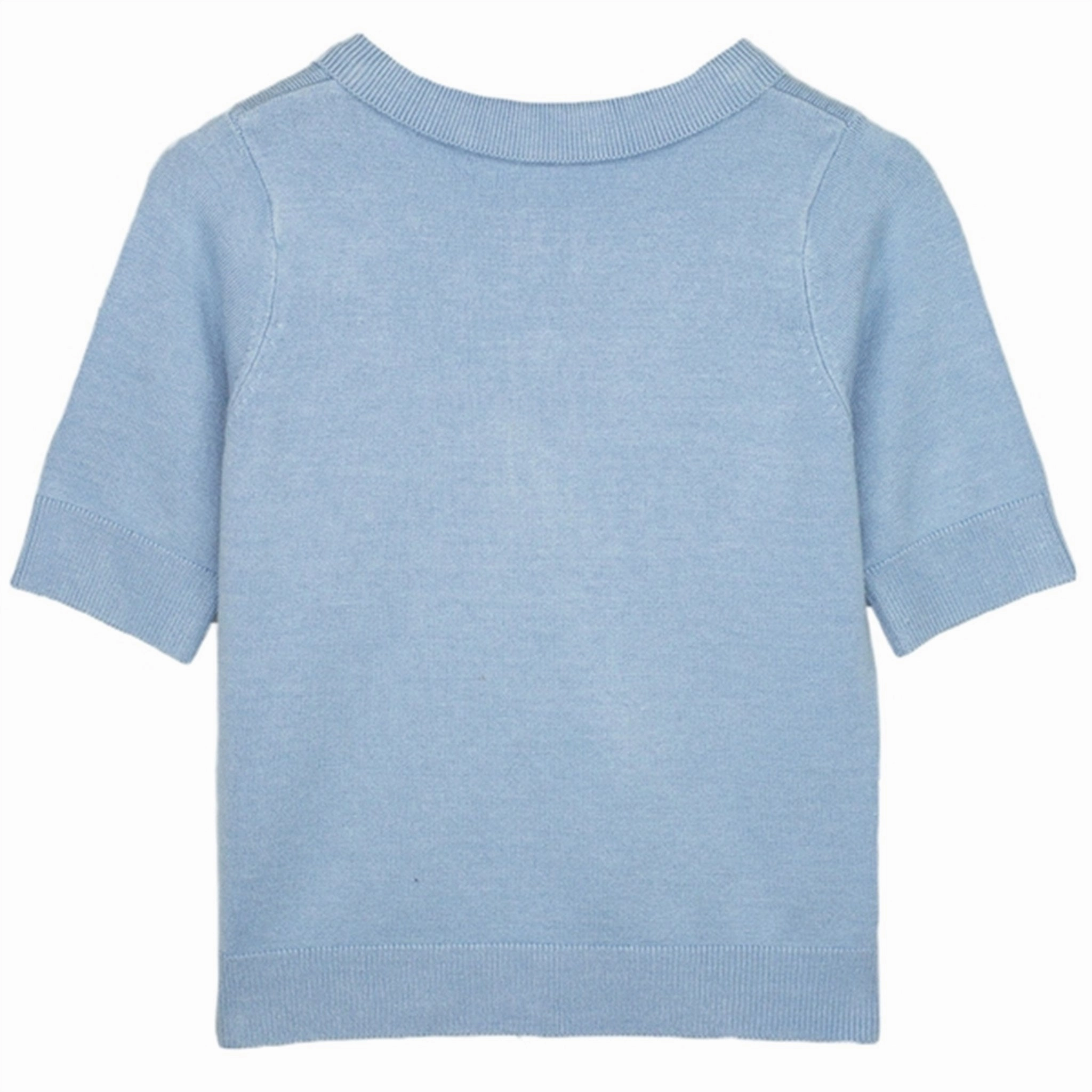 Fliink Serenity Favo Embr. Knit Casual Elegance Relaxed Collar