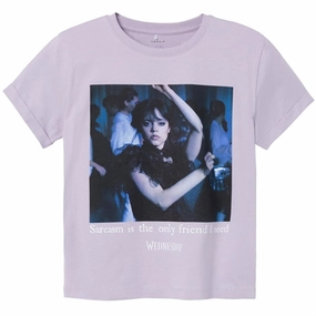 Name it Orchid Petal Fixira Wednesday T-Shirt Beachwear