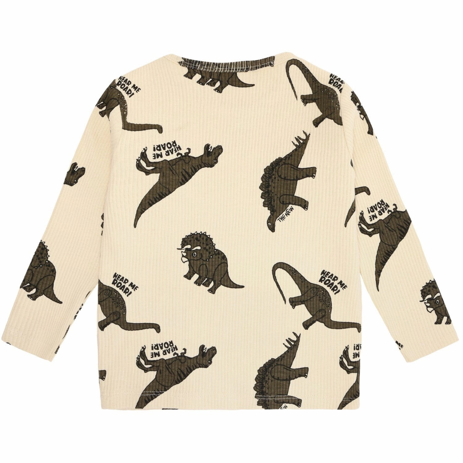 Dressy look Tailored Silhouette THE NEW Siblings Angora Dino AOP Levi Rib Blouse