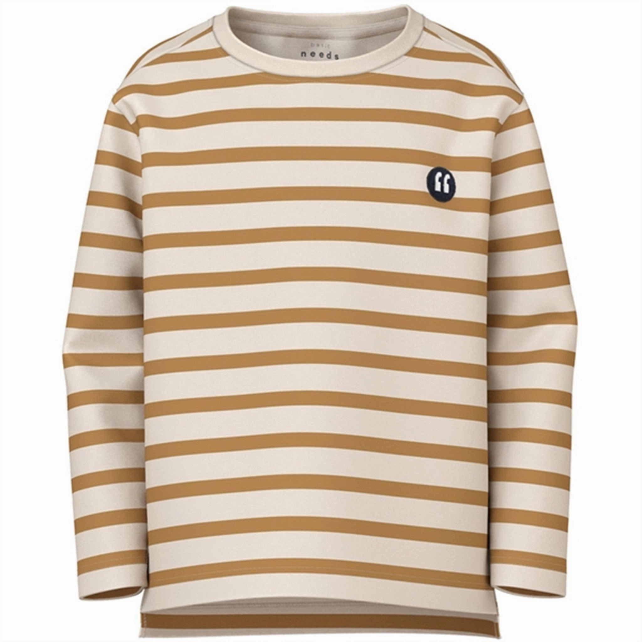 Name it Bone Brown Voby Blouse Brushed Inner Lining