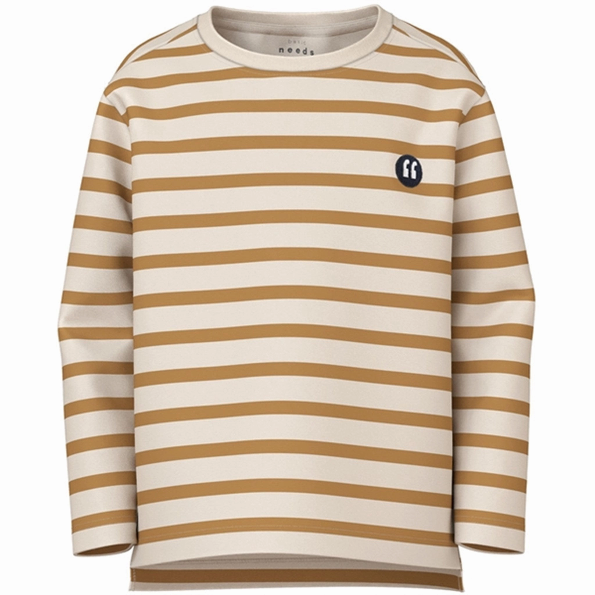 Winter Layering Name it Bone Brown Voby Blouse