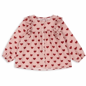 Morning Comfort Konges Sl?jd Amour Mellow Coco Frill Shirt Gots