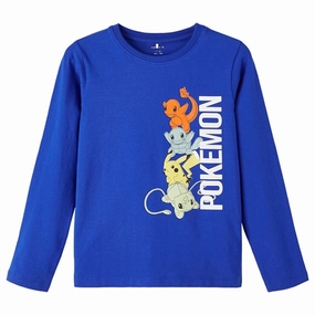 Name it Surf the Web Natalo Pokemon Blouse V-Neck Modern Fashion