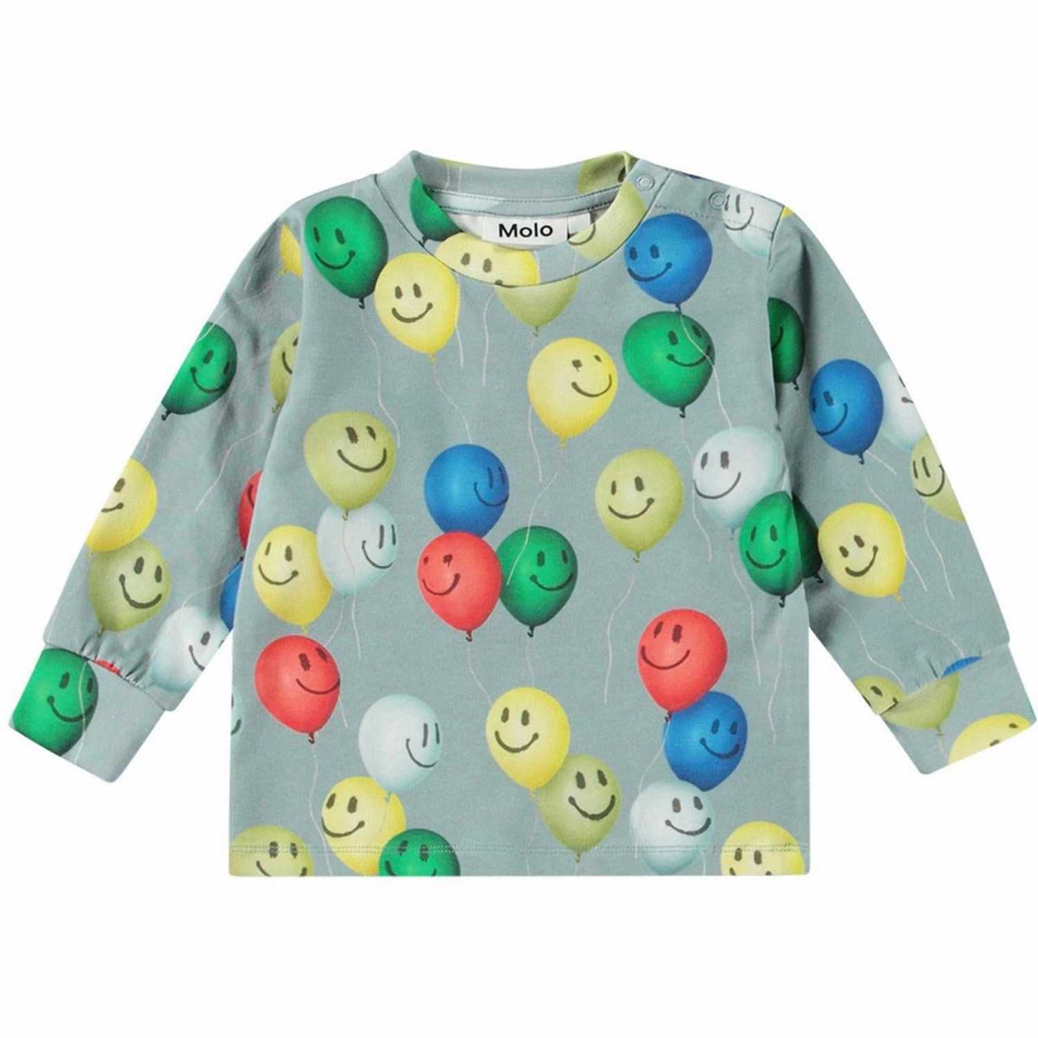 Geometric Pattern Molo Happy Balloons Eloy Tee Ss