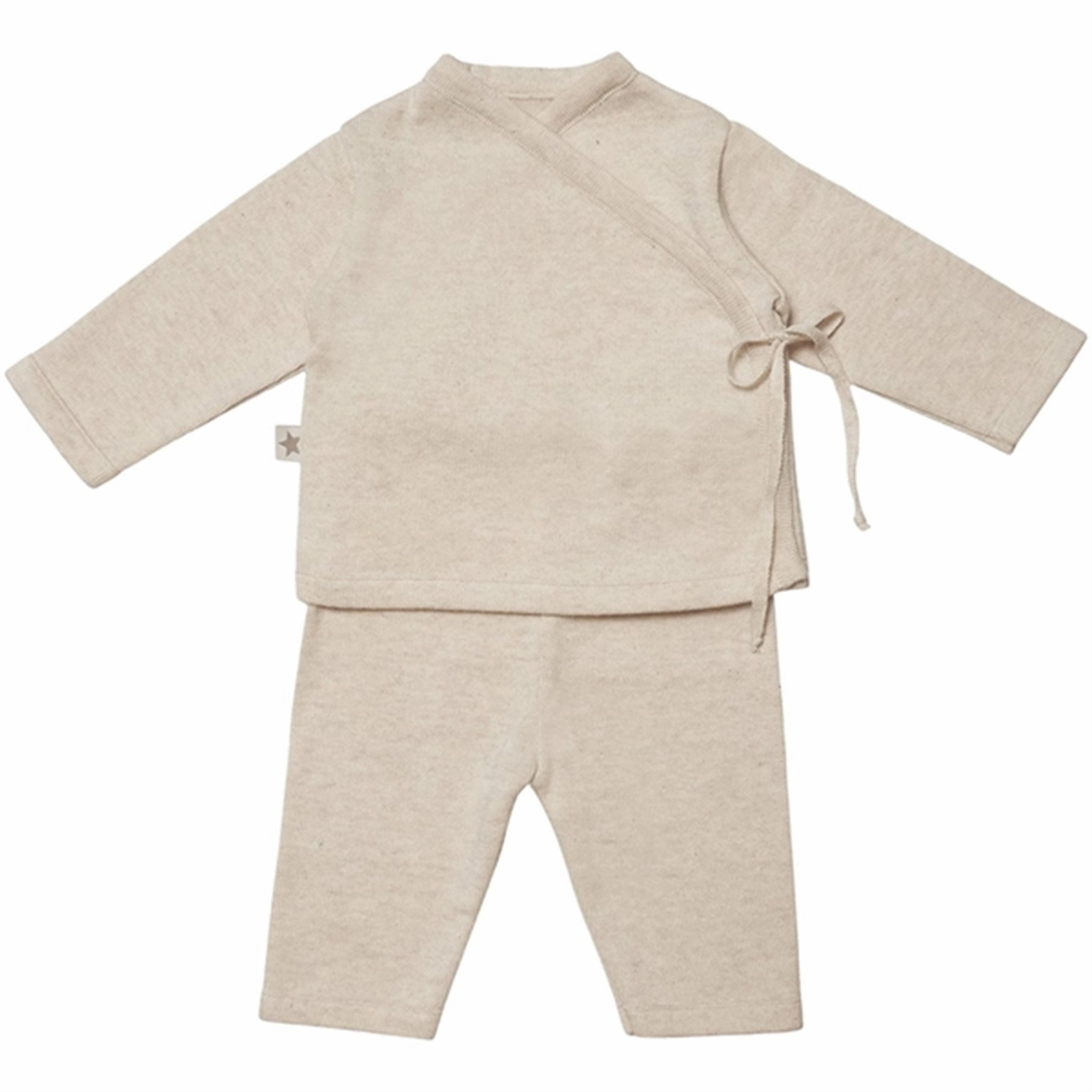 Huttelihut Vad Baby Set Off White Comfortable Fabric