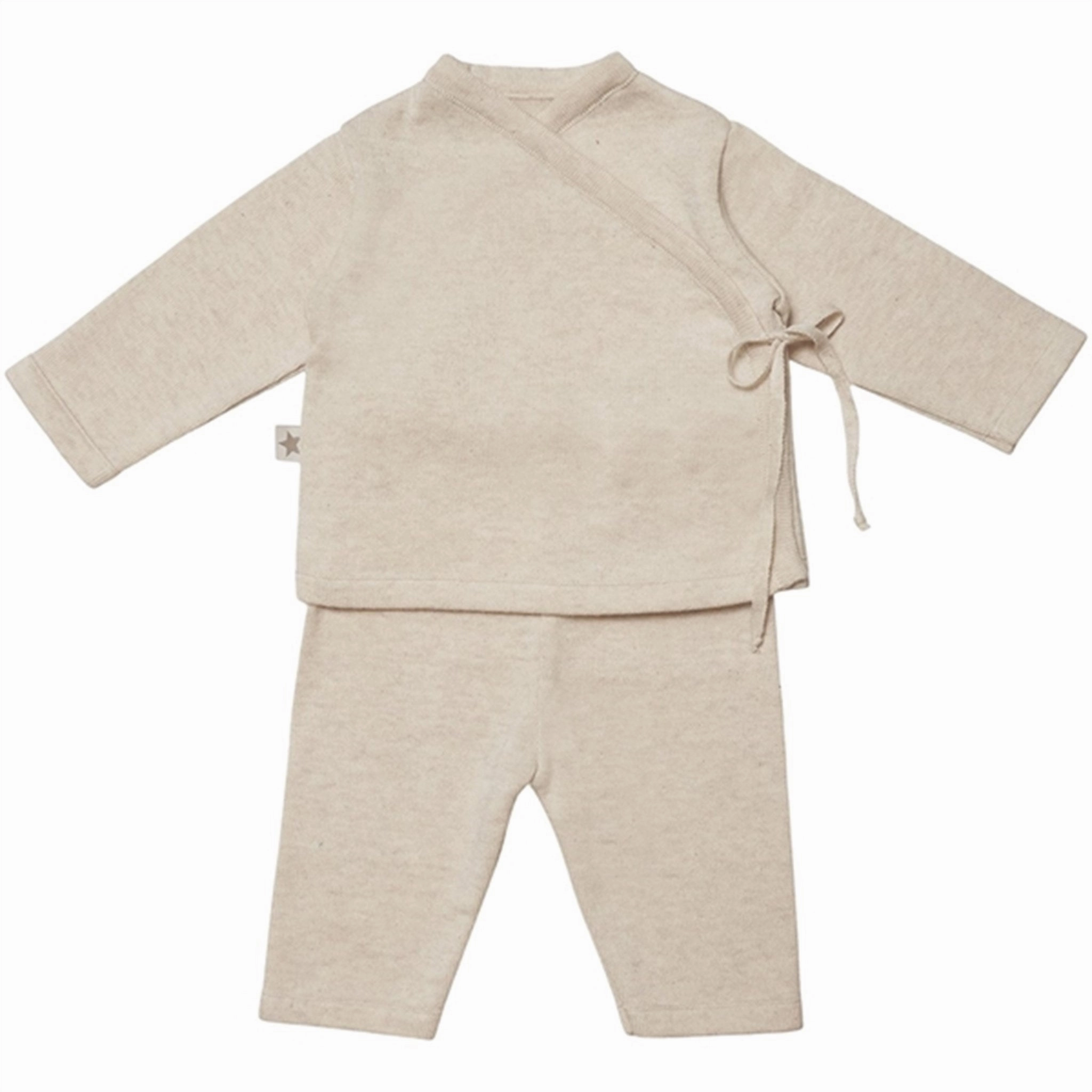 Matte Look Chic Design Huttelihut Vad Baby Set Off White