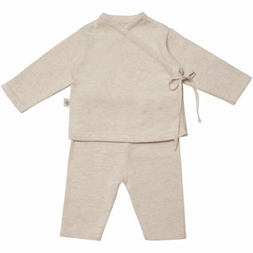 Matte Look Chic Design Huttelihut Vad Baby Set Off White
