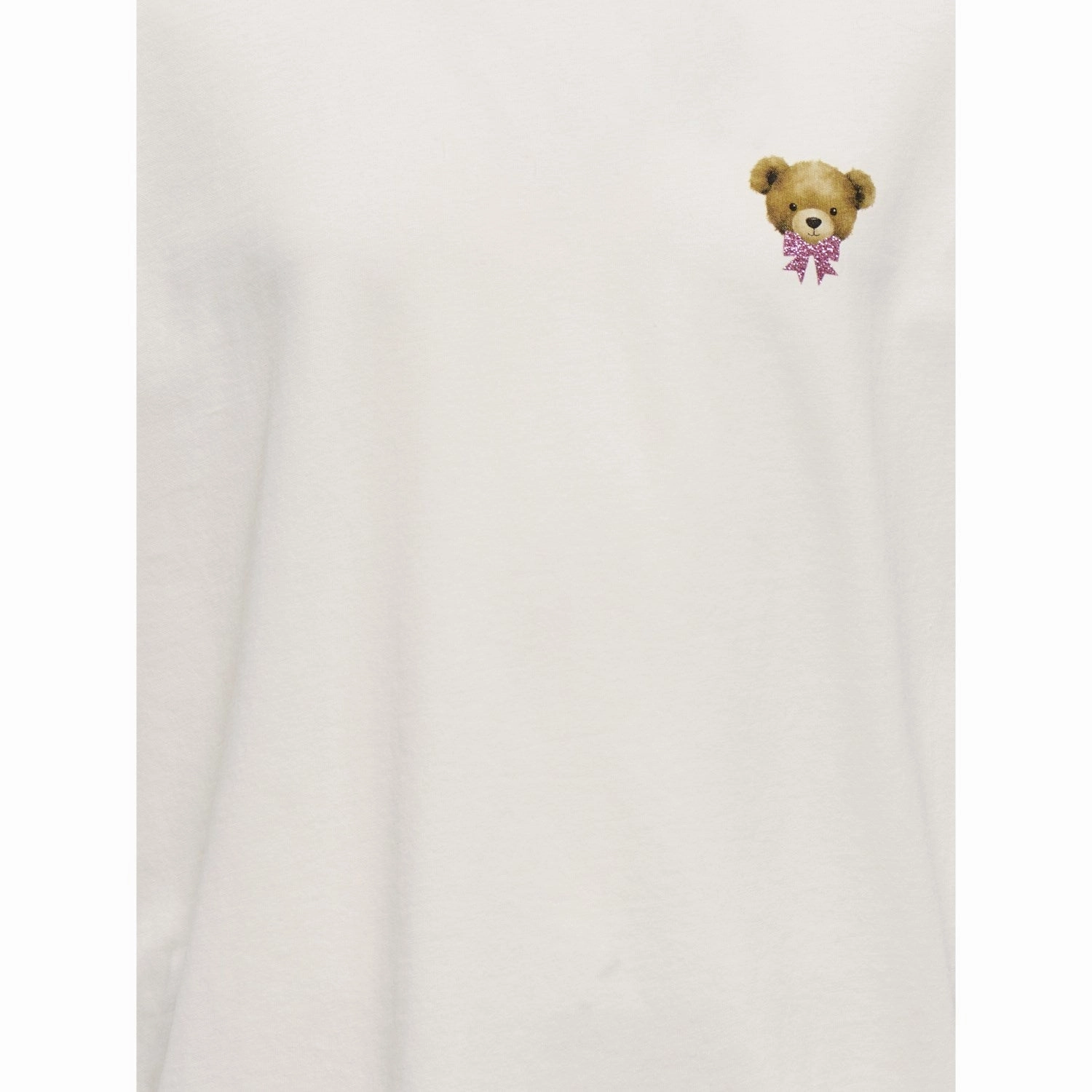 kids ONLY Cloud Dancer Teddy Pink Glitter Rosita Oversize T-Shirt Wedding