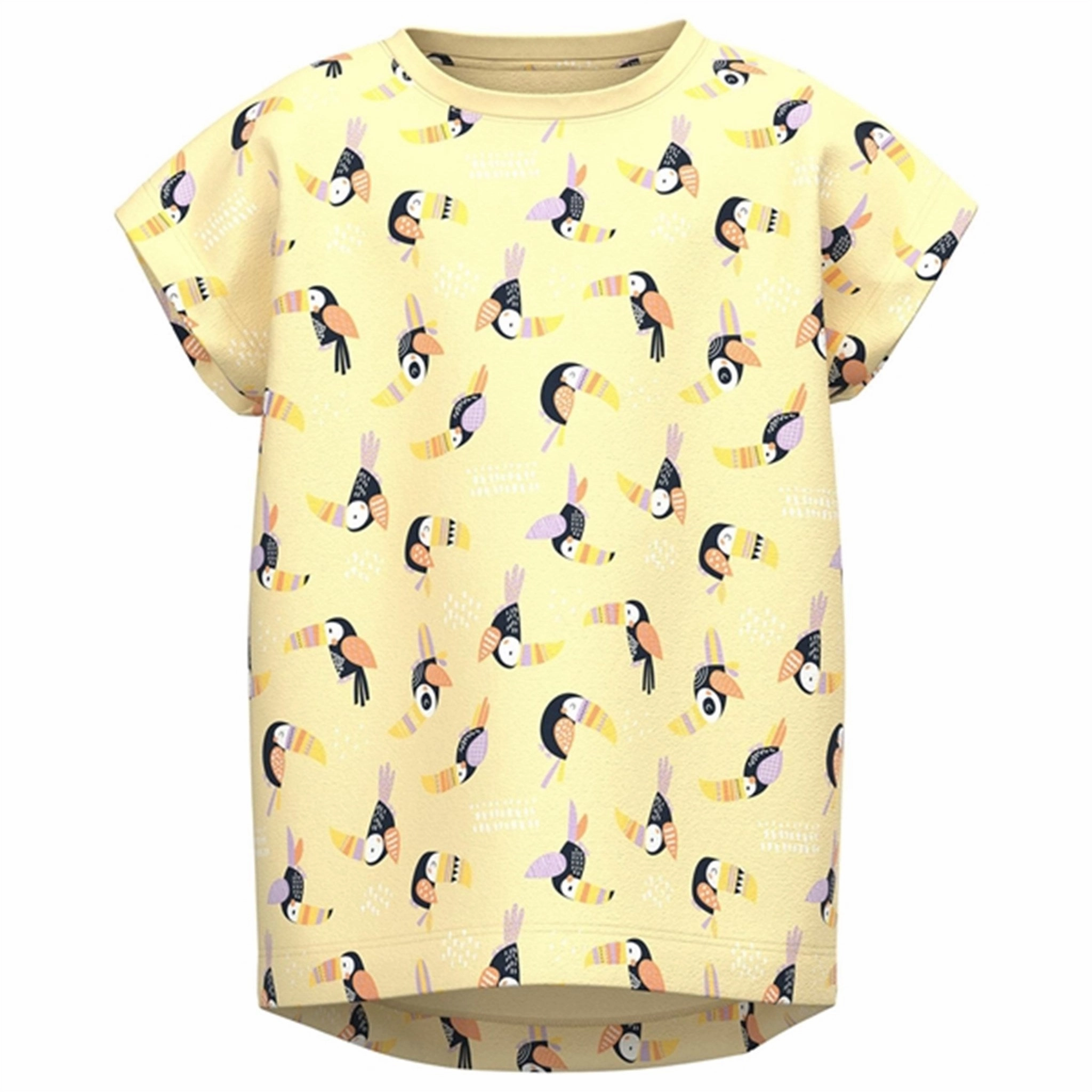 Name it Double Cream Toucan AOP Vigga T-Shirt Chic Design