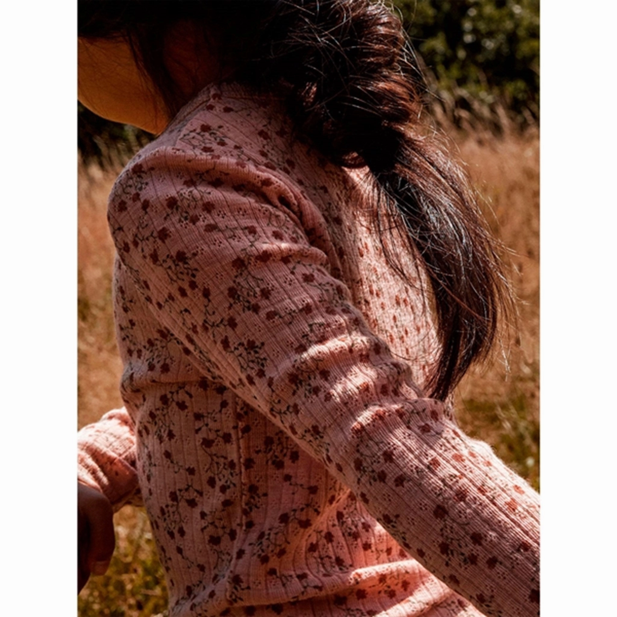 Lil'Atelier Roebuck Farga Slim Wool Blouse Picnic Outfit Thermoregulating Layer