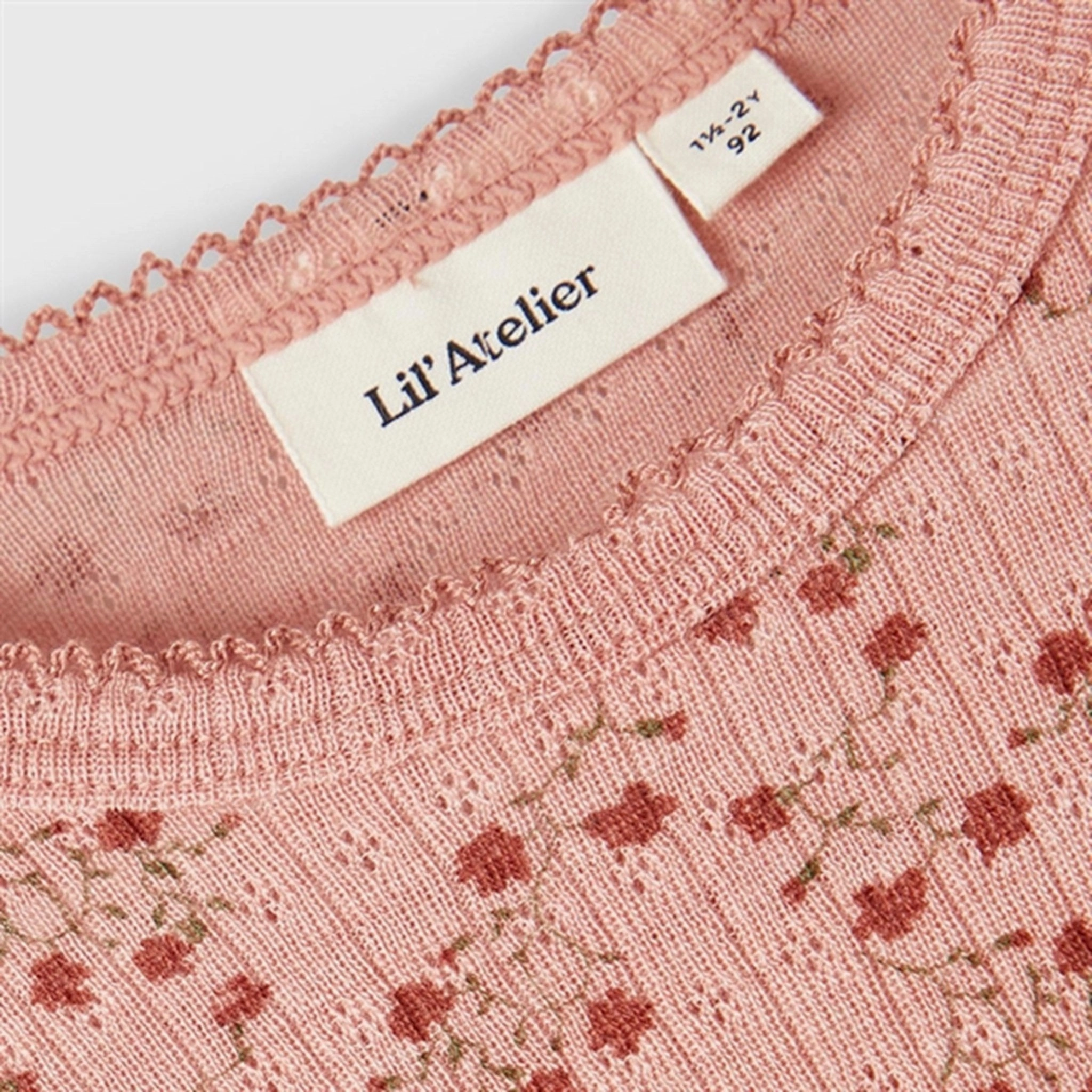 Lil'Atelier Roebuck Farga Slim Wool Blouse Anti Pill Treatment Professional Look