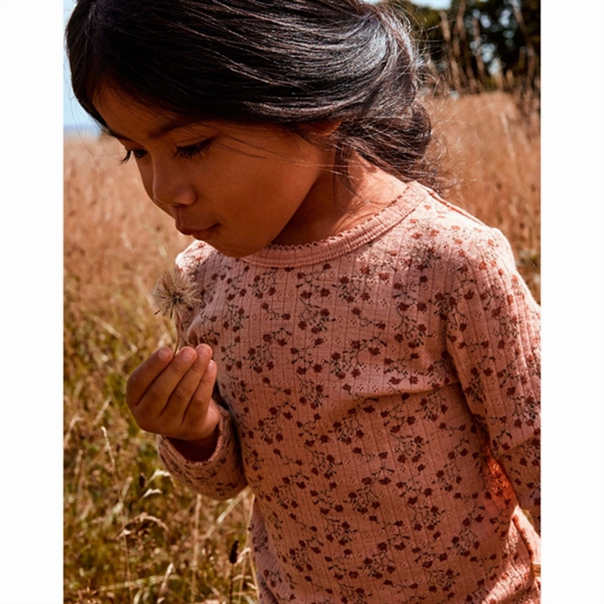 Lil'Atelier Roebuck Farga Slim Wool Blouse Bold Hue Tear Resistant Reinforcement