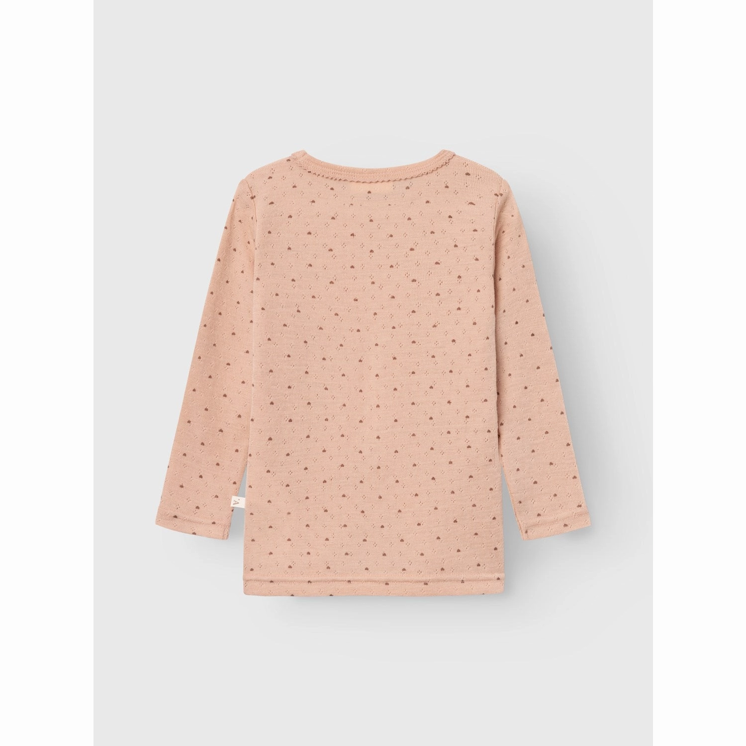 Lil'Atelier Rugby Tan Nava Wool Blouse Night Out