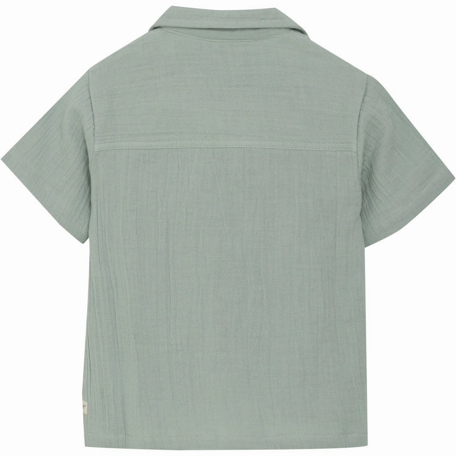 En Fant Jadeite Shirt SS Muslin All-day Comfort Abrasion resistant
