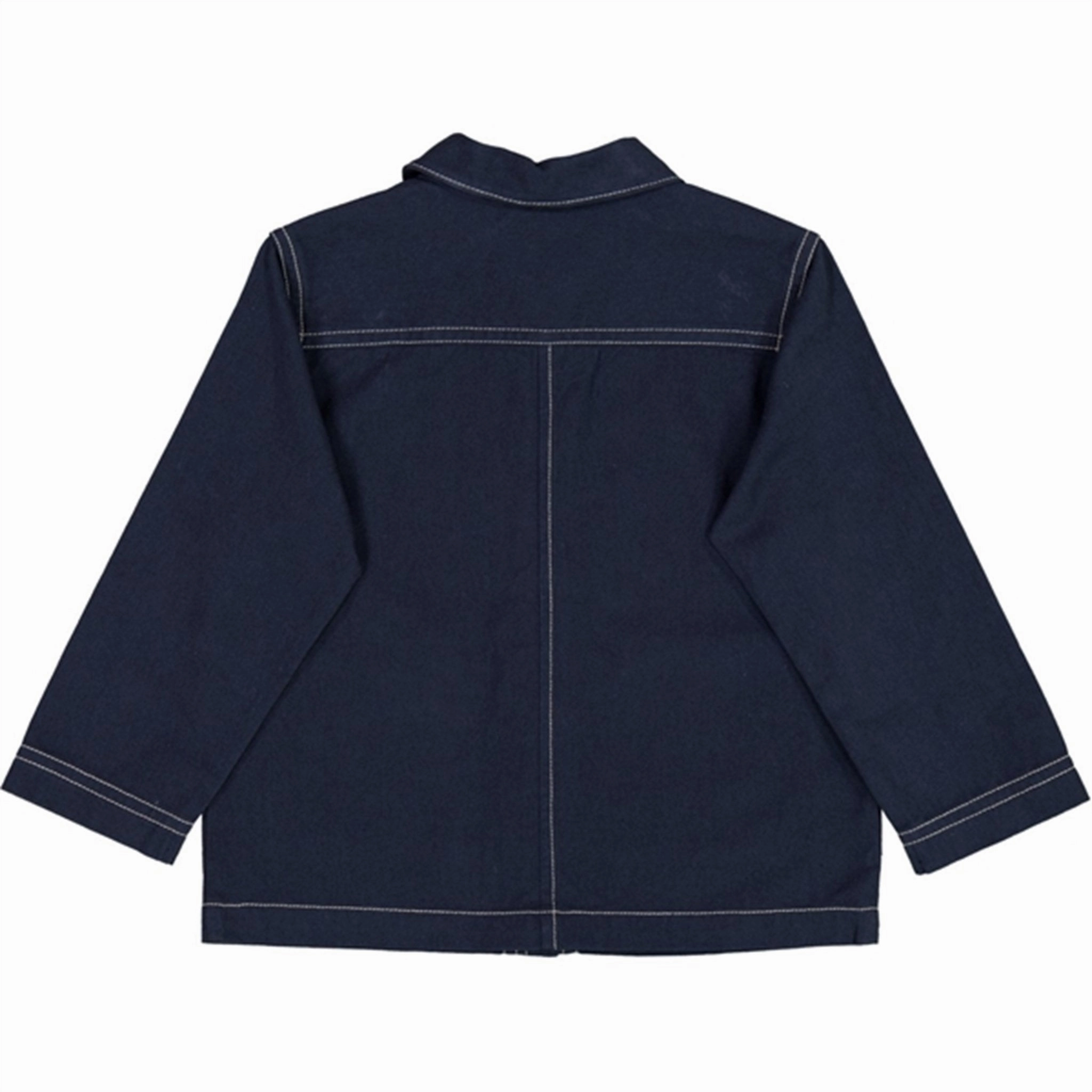 decorative element Contrast Stitch Wheat Midnight Sage Shirt