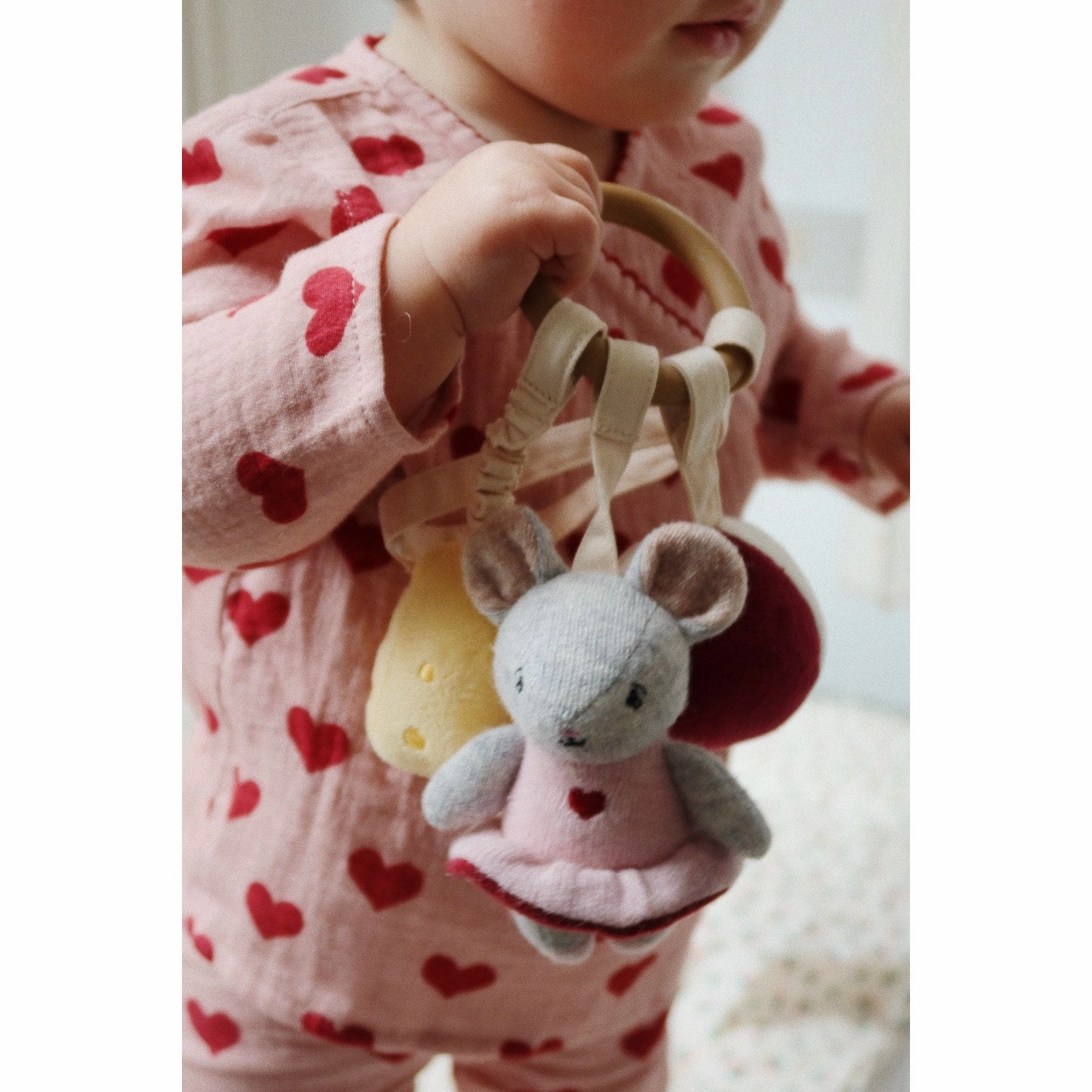 Konges Sl?jd Amour Mellow Coco Blouse Gots Graphic Art Earthy Palette