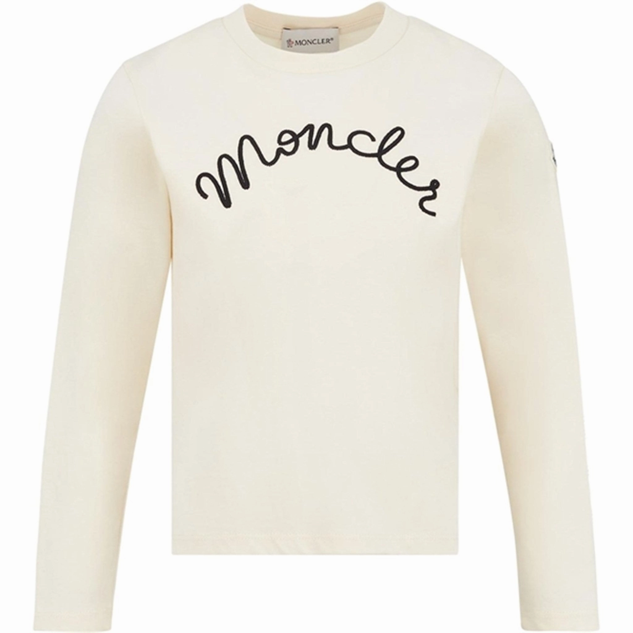 Moncler Blouse Cream Soft Collar Design