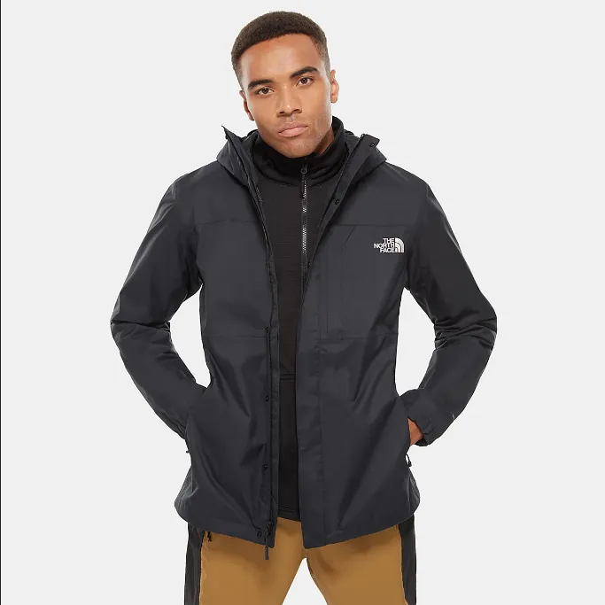 The North Face Giacca Uomo Quest Zip-In Triclimate NF0A3YFHJK3 black Labor