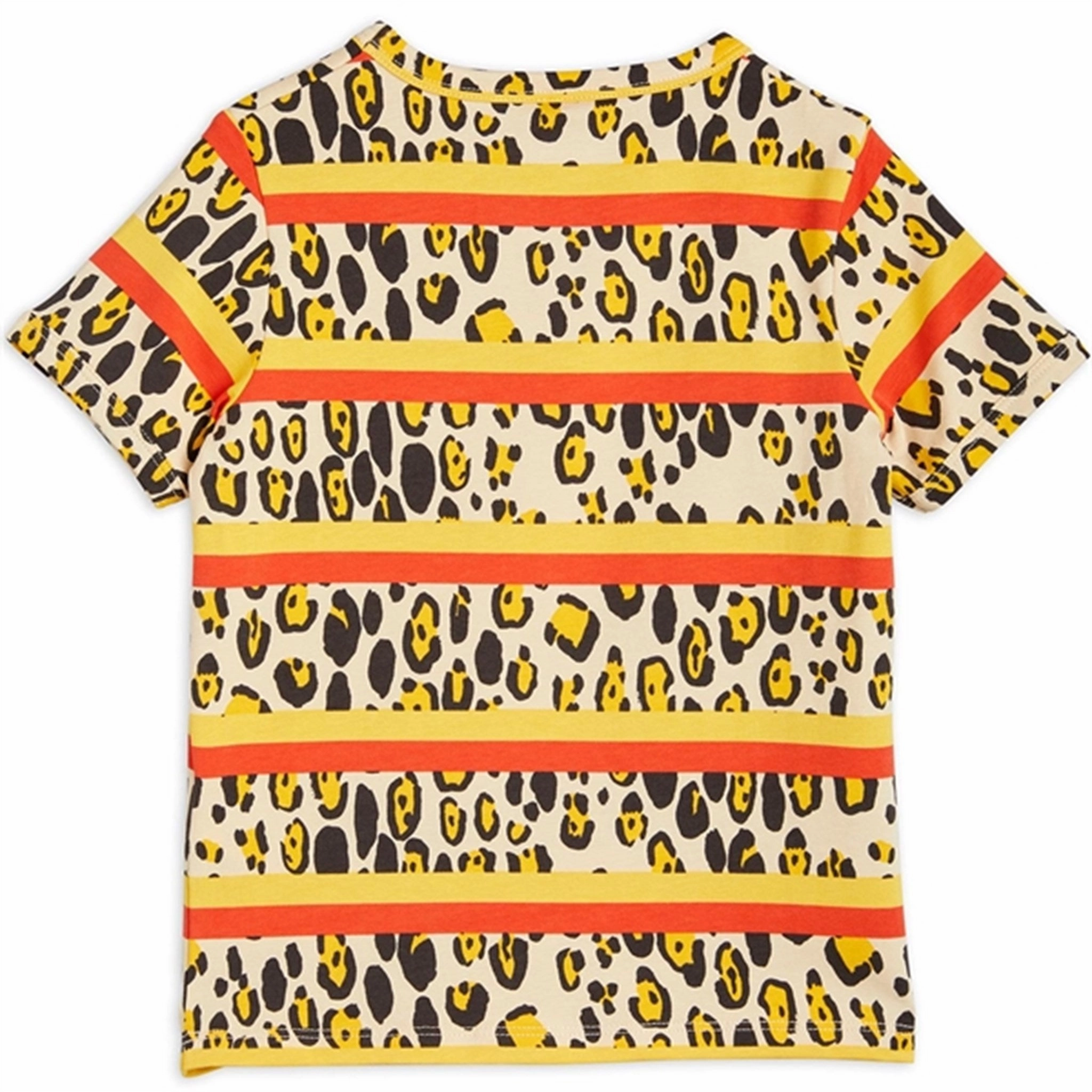 AntiPilling Mini Rodini Multi Leopard Stripe Aop T-Shirt