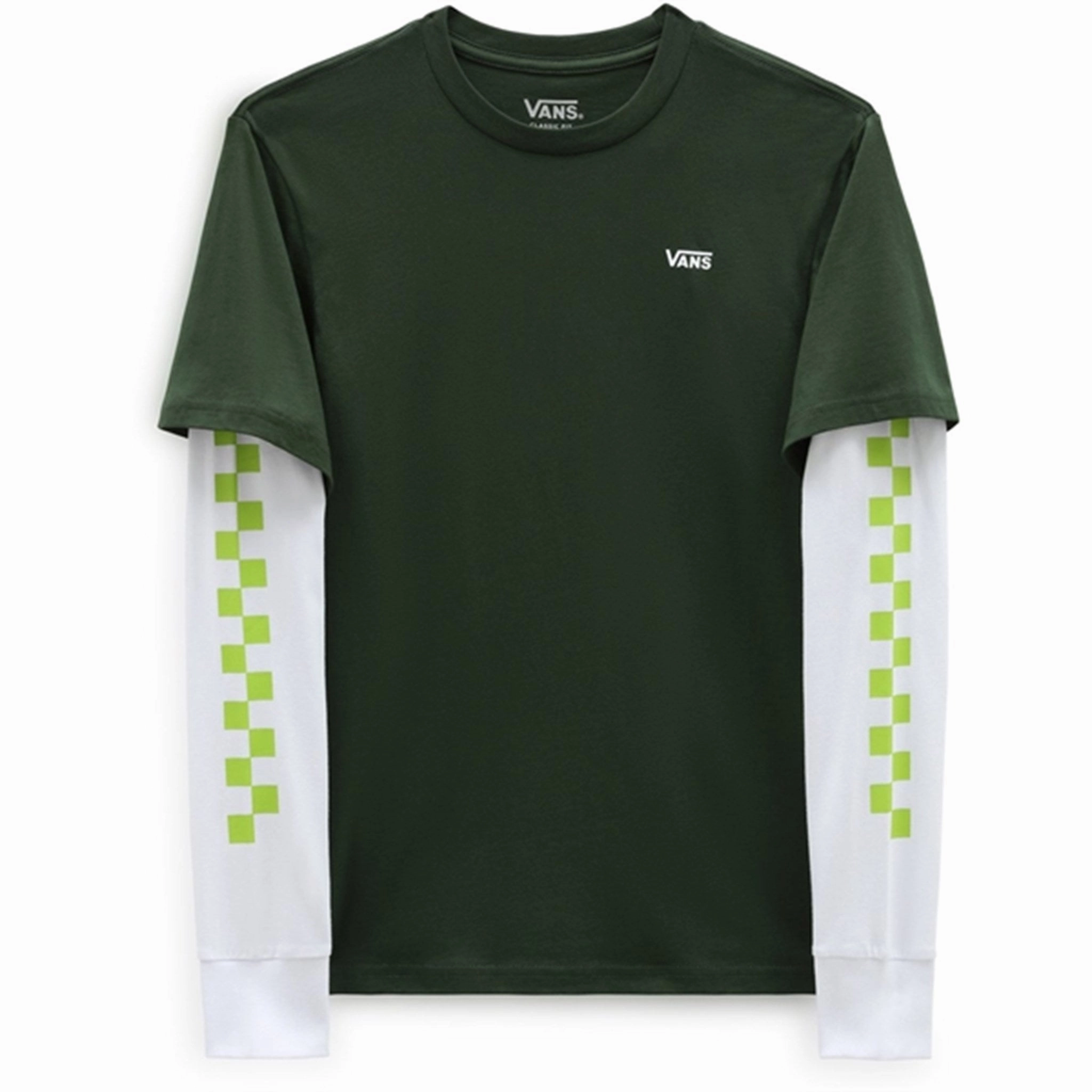 VANS By Long Check Twofer T-Shirt Mountain View Athletic Look