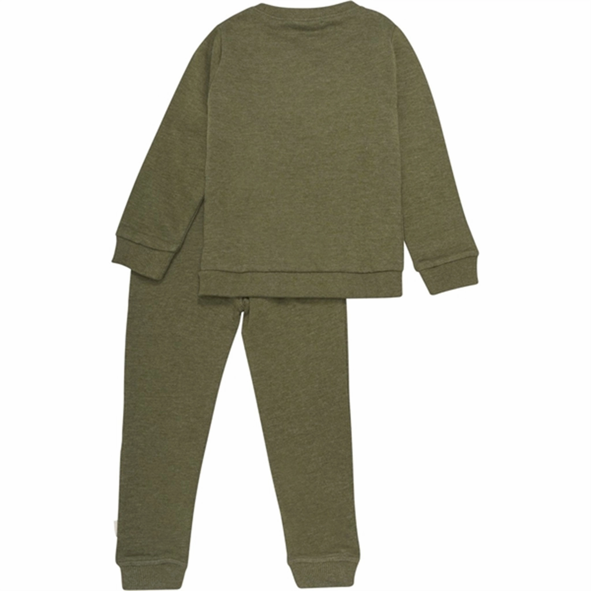 Minymo Dark Olive Sweat Set 2-pack NOOS tour