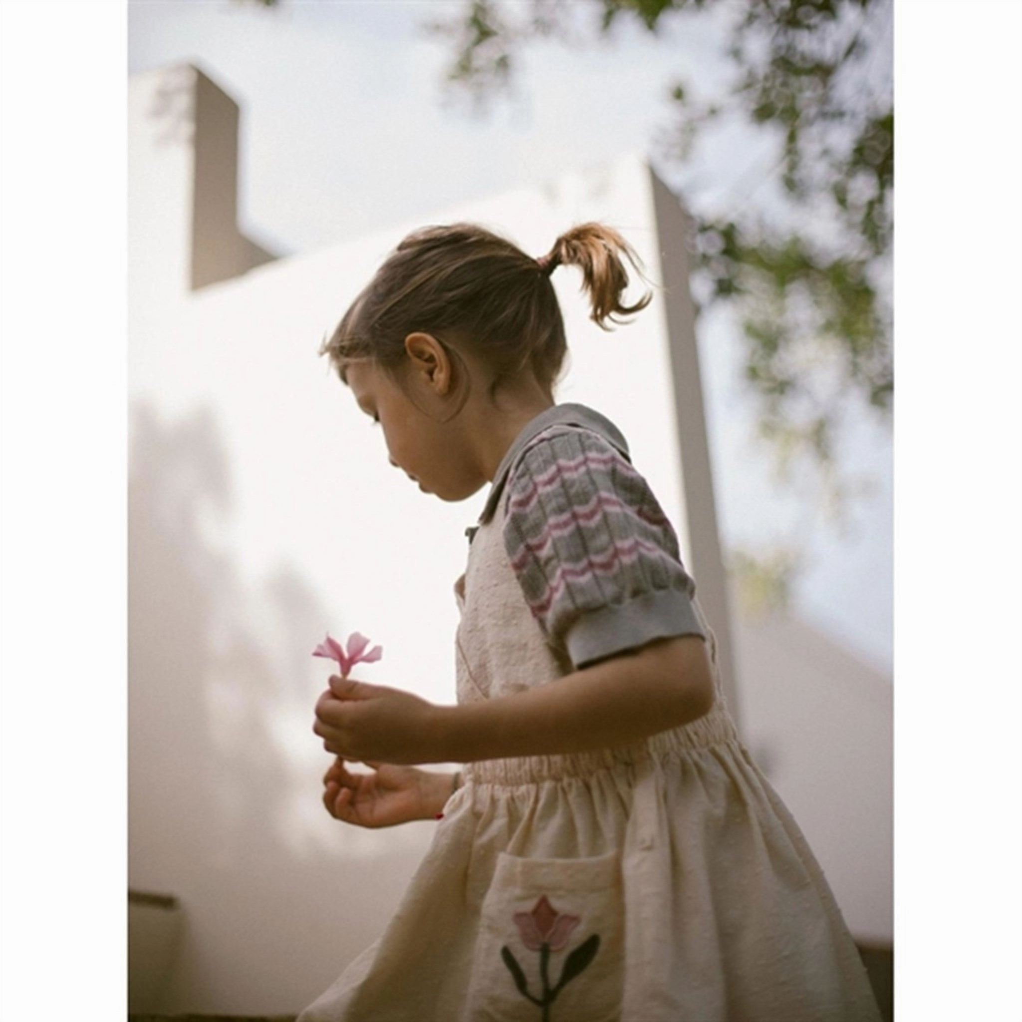 Fashionable Fit Lil'Atelier Dried Sage Danita Knit Polo