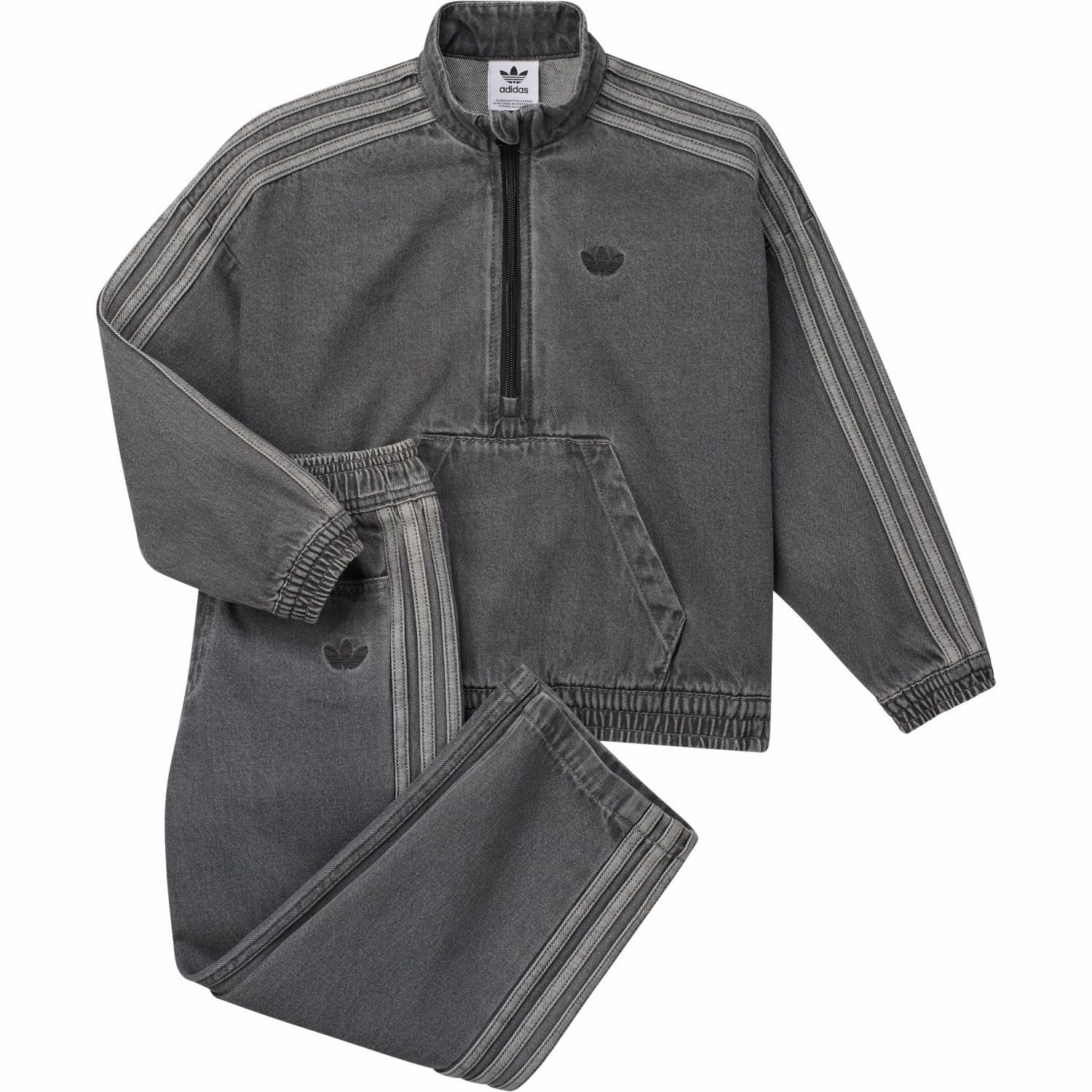 adidas Originals Light Denim Denim Crew Set EcoFriendly Dye Process