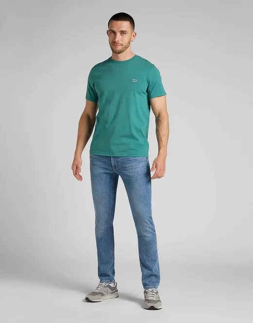 polo neck AllWeatherComfort Lee T-shirt da uomo manica corta SS Pacth Logo Tee L60UFQA12 enigma