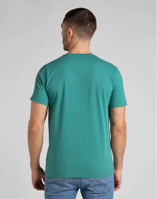 Classic Comfort Style Lee T-shirt da uomo manica corta SS Pacth Logo Tee L60UFQA12 enigma