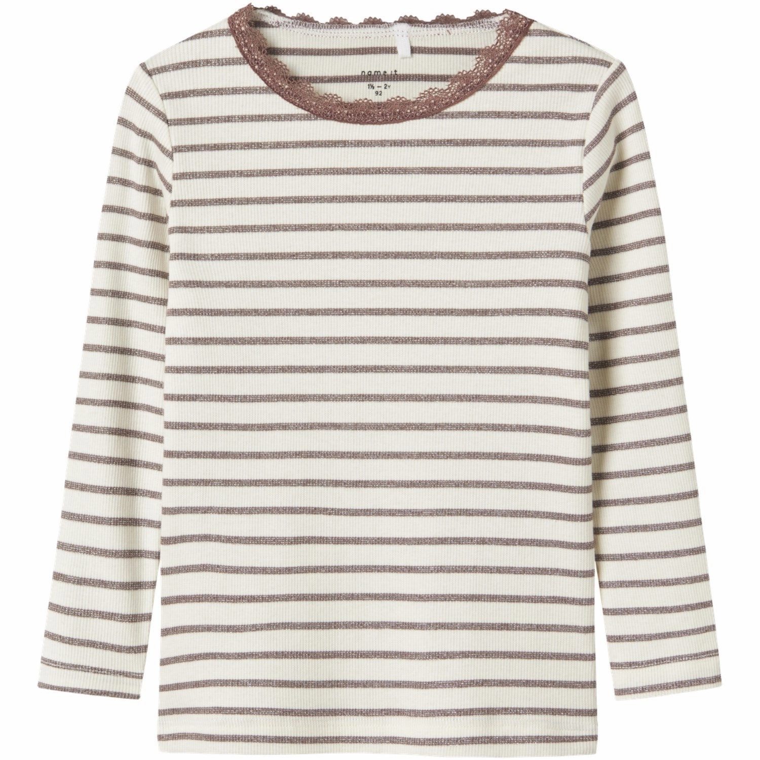 Name It Peppercorn Nmfnette Slim Ls Top Dynamic Design Outdoor Adventure