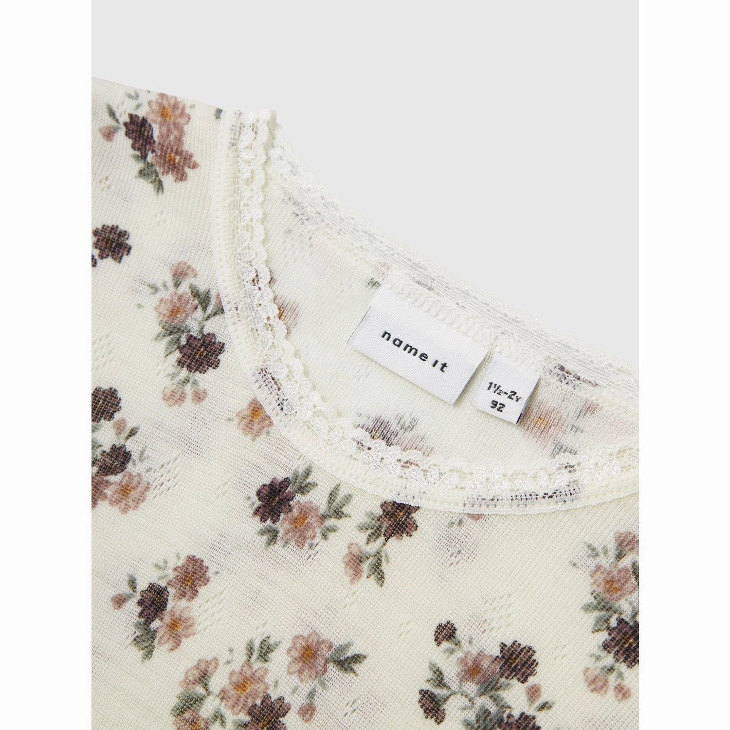 Cocktail Event Anti Odor Treatment Name It Snow White Wang Wool Needle Blouse Noos