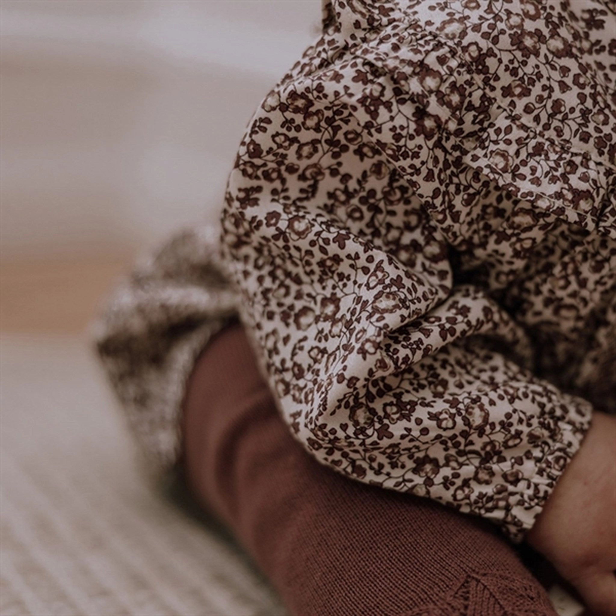 That's Mine Flores Red Santu Shirt Bold Prints