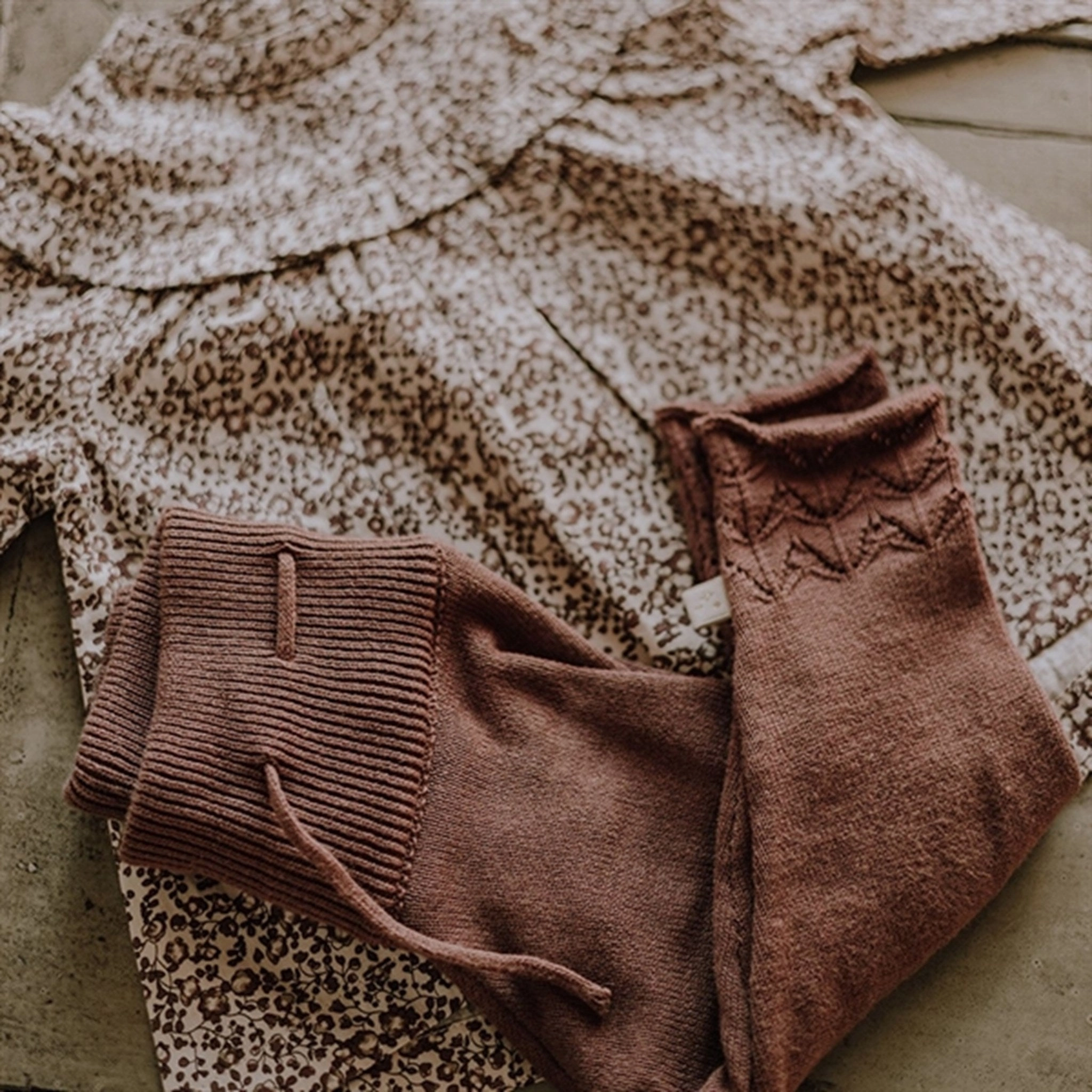 That's Mine Flores Red Santu Shirt Night Out