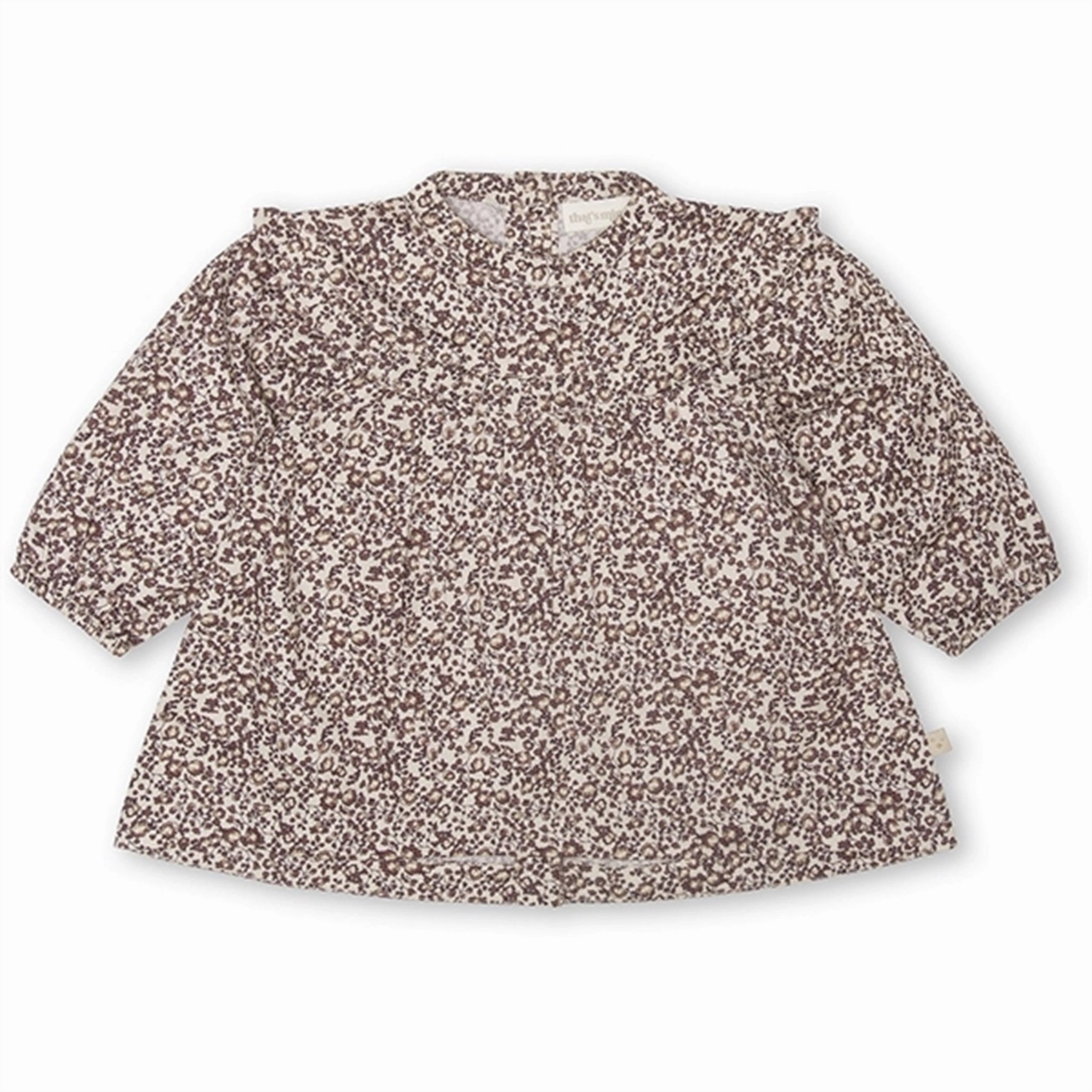 Waffle Weave That's Mine Flores Red Santu Shirt