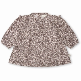 Waffle Weave That's Mine Flores Red Santu Shirt