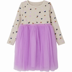 Name It Peyote Melange Lucky Tulle Dress Fresh Look Everyday Movement